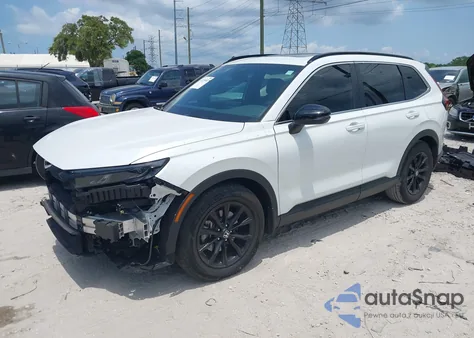 2024 Honda Cr-V Hybrid Sport из США, поврежденный, VIN 7FARS5H51RE002552